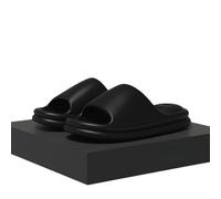 Gyios Pantofole Slifori da Donna Muto Cuscino Ad Aria Sola Sole Scarpe Interne Morse Slighi Non Slip Un Sight Simma Sandali-Obsidian Black-36-37