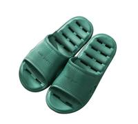Gyios Pantofole Unisex Eva Slipers Non Slit Soft Martino Scheda Dachione Donna Punching Bagno Saccola Quast Escendo-verde-38-39
