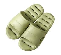 Gyios Pantofole Unisex Eva Slipers Non Slit Soft Martino Scheda Dachione Donna Punching Bagno Saccola Quast Escendo-lightgreen-44-45