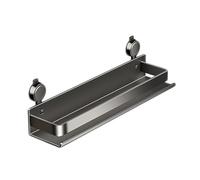 GYJZZW Portaspezie con ventosa, mensola portaspezie da parete, per cucina, organizer da appendere, senza trapano, portaspezie, utensile essenziale salvaspazio per la casa (1 pezzo)