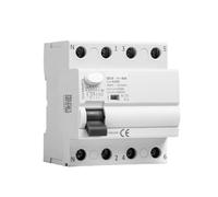 GYL9 AC Residual Current Circuit Breaker Differential Breaker Safety Switch 4P 25A 40A 63A 100A, Parti(4P 100A,300mA)