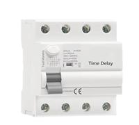 GYL9 AC-S Tipo Ritardato RCD RCCB ELCB Tipo di Ritardo Interruttore Elettromagnetico 3 Fasi + N 40A 63A 1 Pz(AC-S 4P 40A,100mA)