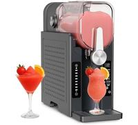 GYLFZDQ Macchina per Bevande ghiacciate da 1,6 l con 6 programmi preimpostati per Margarita, frappé, Milkshake e Altro, Nera Black,1600ML