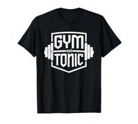 Gym And Tonic Shirt Funny Workout Gift Men Women Fitness Maglietta
