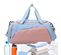 Gym Bag, Fitness Bag with Compartment, Waterproof Travel Backpack, Sports Organizer for Yoga Basketball Football Swimming Dormitory Students Business Trip Use, 22.44x11.02x11.02 inches