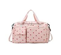 Gym Bag, Large Capacity Sports Bag with Shoes Compartment, 18.9x9.45x10.63 inches, Portable Training Supplies, Travel Accessories for Women, Girls, Fitness, Workouts, Weekends