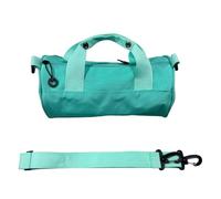Gym Bag, Shoulder Barrel Purse, 11.02x5.91 inches, Large Capacity Workout Carrier, Adjustable Strap and Stylish, Ideal for Hiking, Dance, School, Daily Use, Black/Blue/Red/Yellow