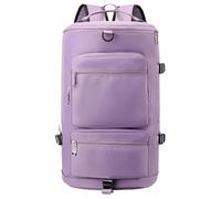 Gym Bag Sports Duffel, Dry Wet Separated Bag, Sports Gym Duffel, Gym Bag With Shoe Compartment, Nylon Gym Bag, Travel Sports Bag, Gym Bag for Men and Women, Pink Lavender Black Gray Green