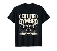 Gym Bro, Bodybuilding Weightlifting Certified Gymbro Workout Maglietta