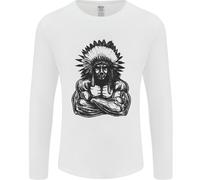 Gym Chief Training Top Bodybuilding MMA Uomo Manica Lunga T-Shirt