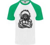 Gym Chief Training Top Bodybuilding MMA Uomo S/S Baseball T-Shirt