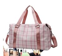 Gym Duffle Bag, Waterproof Travel Tote, Wet-Dry Separation, 25l Large Capacity Women’s Fitness, Sports, Yoga, Swimming Secure Ready for Any Adventure, 49x19x28cm Pink Lavender