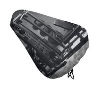 Gym Equipment - Coprisedile per bicicletta, imbottito, extra largo, per donne e uomini, comodo, impermeabile, con coulisse, adatto per strada, montagna, esercizio, spin