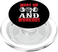 Gym Fitness Wake Up And Workout PopSockets PopGrip per MagSafe
