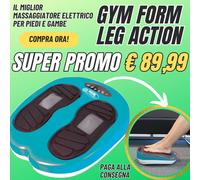 GYM FORM LEG ACTION massaggiatore circolazione sanguigna piedi gambe anti stress