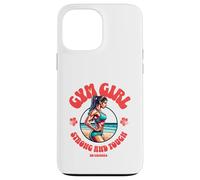 Gym Girl Strong and Tough Fitness Motivation Design Custodia per iPhone 13 Pro Max
