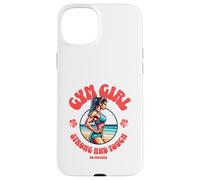 Gym Girl Strong and Tough Fitness Motivation Design Custodia per iPhone 15 Plus