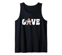 Gym Gnome Love Weightlifting Graphic For Men Fitness Dad Canotta