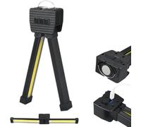 Gym Lamp for Posing,Handheld USB Rechargeable Worklight with 7th Gear Dimming,Portable Magnet LED Posing Lamp,180 Degree Folding Magnetic Work Light (1Pcs)