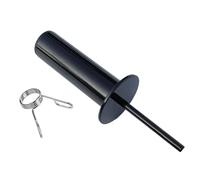 Gym Pin Extender, Weight Stack Adapter, Heavy Duty Barbell Plate Loading Pin with Clamp, Home Gym Attachment for Fitness Equipment and Cable Machine Training Accessories, 8mm