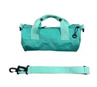 Gym Shoulder Bag, Barrel Workout Carrier, Ampia Capacity Storage, Regolabile e confortevole, per Hiking, Dance Classes, Yoga Training, Swimming, and School Use, Blu ciano, Se référer au