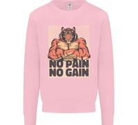 Gym Tiger No Pain No Gain Training Top Uomo Sweatshirt Jumper