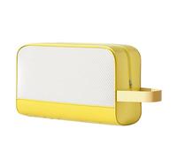 Gym Toiletry Bag, Waterproof Beach Tote, 10,24 x 4,13 in Large Capacity Shower Organizer, Zipper Travel Storage, Fitness Accessories, Swimming Essentials, Multi Purpose Organizer, Straw Yellow, Se