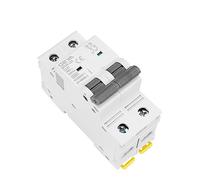 GYM9-125 DP MCB 80A 100A 125A Interruttore automatico AC Curva C 2P Larghezza 35,6mm 400V 6KA(125A)