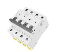 GYM9-125 MCB 4P 80A 100A 125A AC C Curva Interruttore Elettrico 4P Larghezza 71.2mm 400V 6KA 1 Pz(125A)