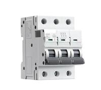 GYM9 3P 6KA MCB Din Rail Circuit Breaker 6A-63A AC Type EKFBQBGW(16a)