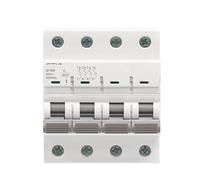 GYM9 4P 6A-63A 6KA potere di interruzione Interruttore automatico ferroviario 6A-63A tipo AC(60A)