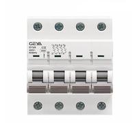 GYM9 4P MCB 6A-63A 6KA Capacità di interruzione MCB Din Rail Mini Interruttore automatico 6A-63A Tipo CA(50A)