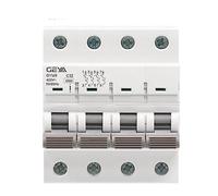 GYM9 4P MCB 6A-63A 6KA Capacità di interruzione Mini interruttore automatico su guida DIN Tipo CA Produttore diretto(16a)