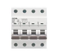GYM9 4P MCB 6A-63A 6KA Potere di interruzione Din Rail Interruttore automatico Tipo CA Diretto(25a)