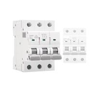 GYM9H 10KA MCB 3P 6A 10A 16A 20A 25A 32A 40A 50A 63A Circuit Breaker 220V C Curve CZAOINCU(40A)
