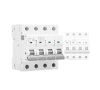 GYM9H 10KA MCB 4P 6A 10A 16A 20A 25A 32A 40A 50A 63A Circuit Breaker 220V C Curve CZAOINCU(20A)