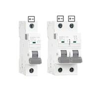 GYM9H-Z Interruttore automatico CC non polare MCB 12V 24V 48V 60V 110V~600V Protezione della batteria da cortocircuito positivo negativo(1P 25A)