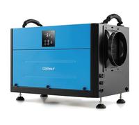 GYMAX Deumidificatore Commerciale, Industriale Professionale Multifunzionale, 3 Modalità, 2 Metodi di Drenaggio, Pannello di Controllo, Timer, per Grandi Ambienti (27L-73,5L,Blu)