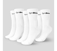 GymBeam 3/4 Socks 3Pack White M