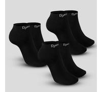 GymBeam Ankle Socks 3Pack Black M