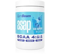 GymBeam ASAP BCAA complesso di amminoacidi per migliorare le prestazioni sportive aroma Blue Raspberry 375 g