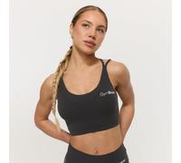 GymBeam BEAT Sports Bra Charcoal S