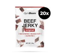 GymBeam Beef Jerky - original 20 x 50 g Originale
