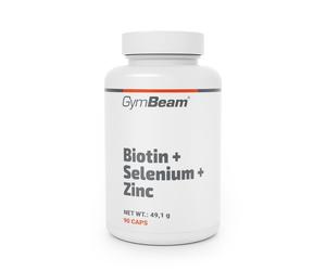 GymBeam Biotin + Selenium + Zinc 90 cps