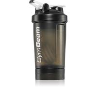 GymBeam Blend Bottle shaker per lo sport + recipiente colore Black White 450 ml