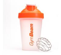 GymBeam Blend Bottle Shaker Transparent-Orange 400 ml