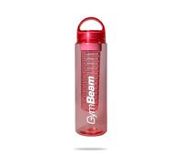 GymBeam Borraccia con Infusore 700 ml - Borraccia 700 ml per Limonata, Bottiglia Sportiva con Filtro per Frutta e Erbe Aromatiche, Chiusura Ermetica, Senza BPA, Design Translucido con Maniglia (Rosa)