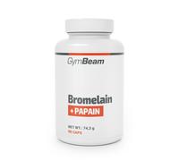 GymBeam Bromelina e Papaina enzimi digestivi capsule 60 g
