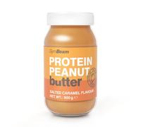 GymBeam Burro di Arachidi Proteico - Senza Zuccheri Aggiunti, Burro Spalmabile Fitness con Arachidi Tostate e Proteine del Siero di Latte Isolate, Ricco di Fibre (Caramello Salato)