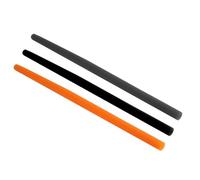 GymBeam Cannucce in Silicone - Set da 3 Pezzi Riutilizzabili con Spazzola per Pulizia - Ideali per Frullati, Bevande Calde e Fredde - Alternative Ecologiche alla Plastica, Lavabili in Lavastoviglie